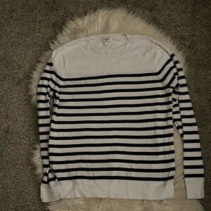 Jcrew stripe light sweater